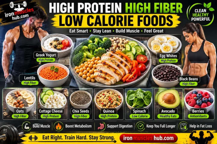 High Protein High Fiber Low Calorie Foods Amazing 2026